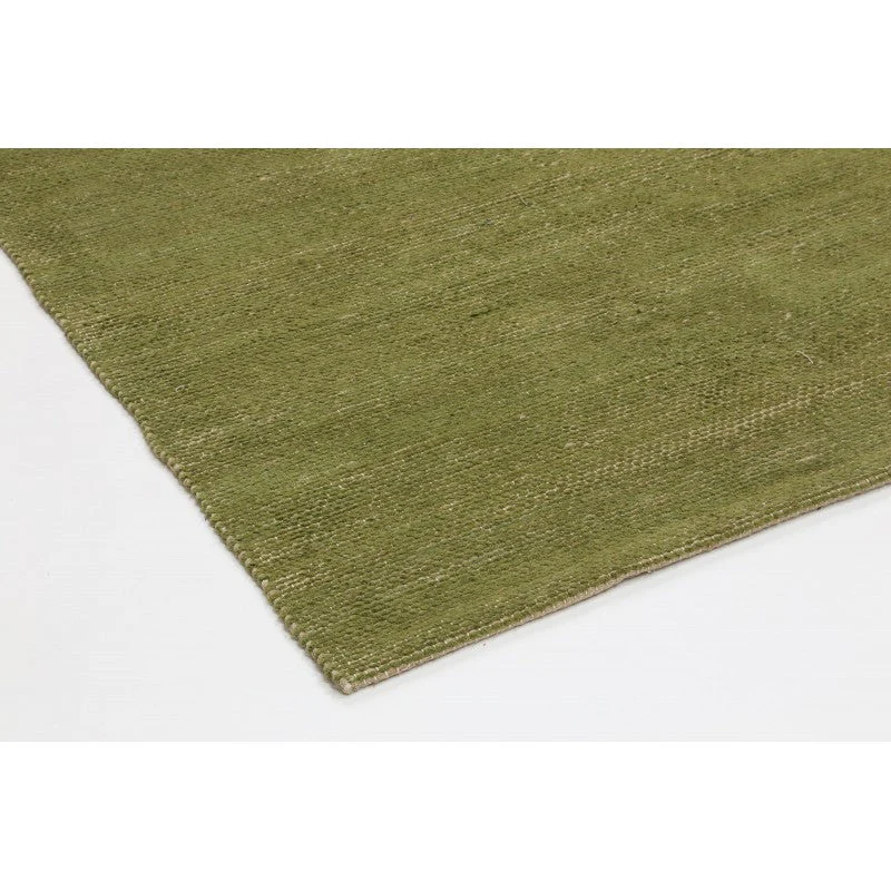 Pemba Cotton Chenille in Olive Rug - Image 3
