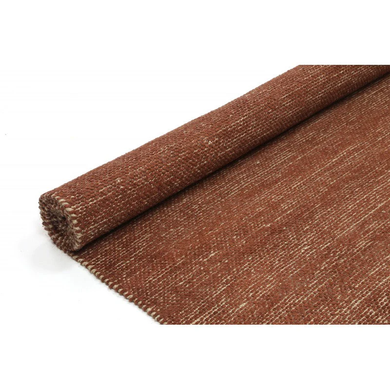 Pemba Cotton Chenille in Terracotta Rug - Image 4