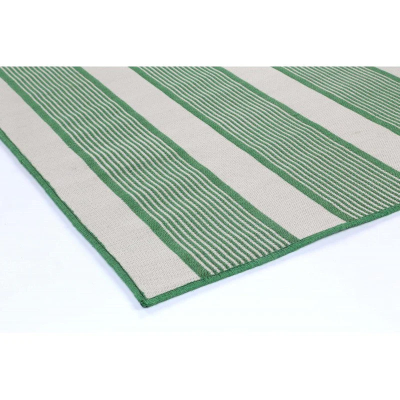 Miami in Apple Stripe Indoor Outdoor Rug - Image 3