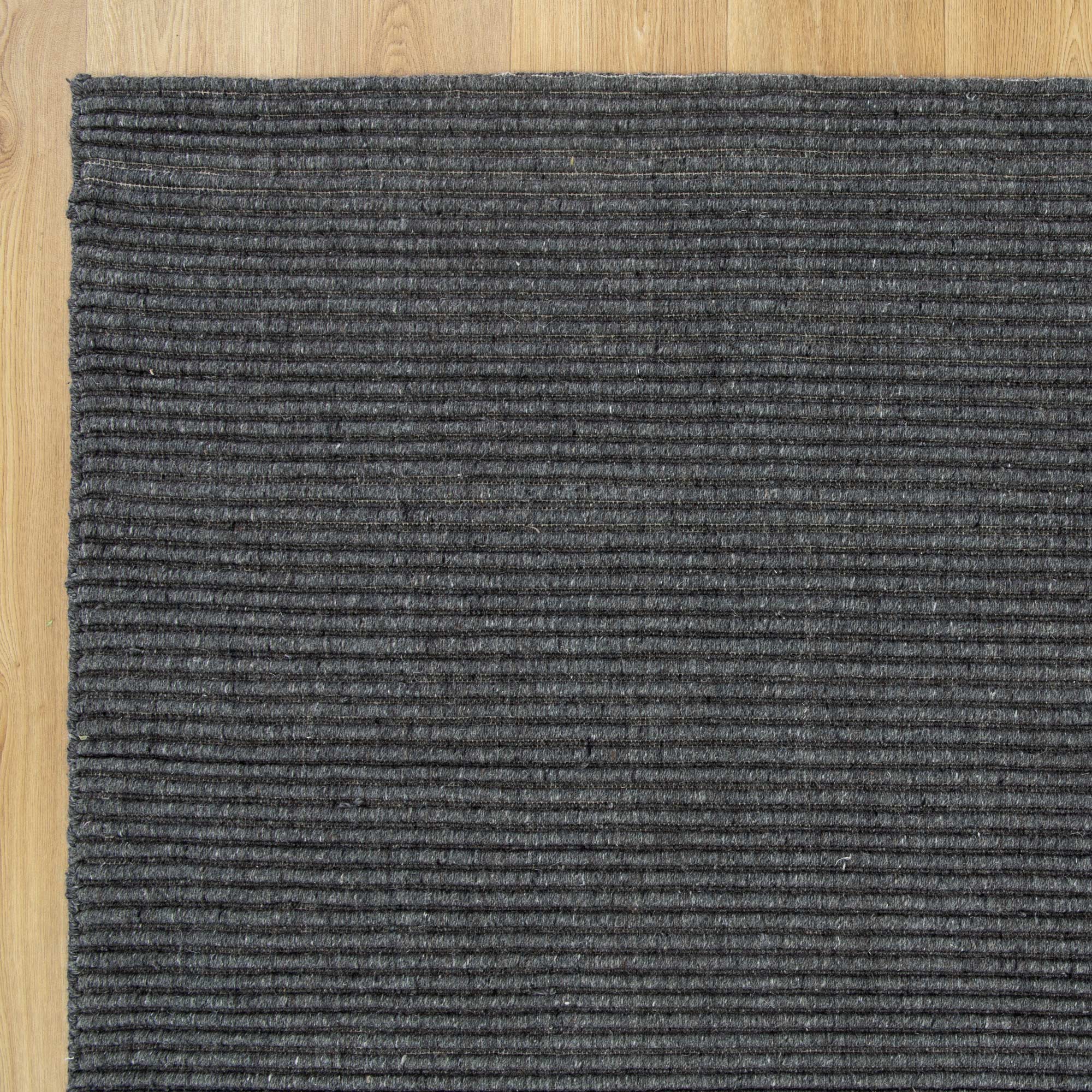 Zalia Cord Handloom in Slate Rug - Image 3