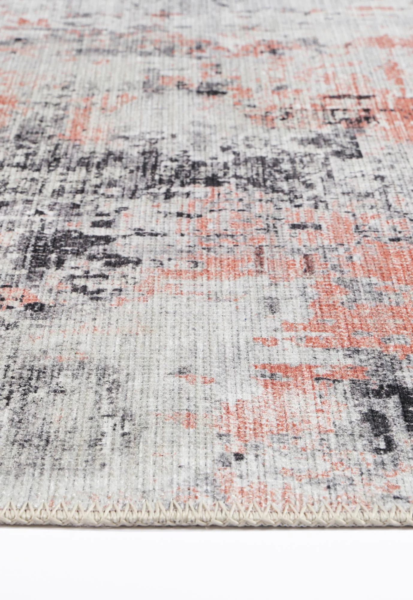 Abstract Celine Blush Washable Rug - VITAL 1525-21 - Image 3