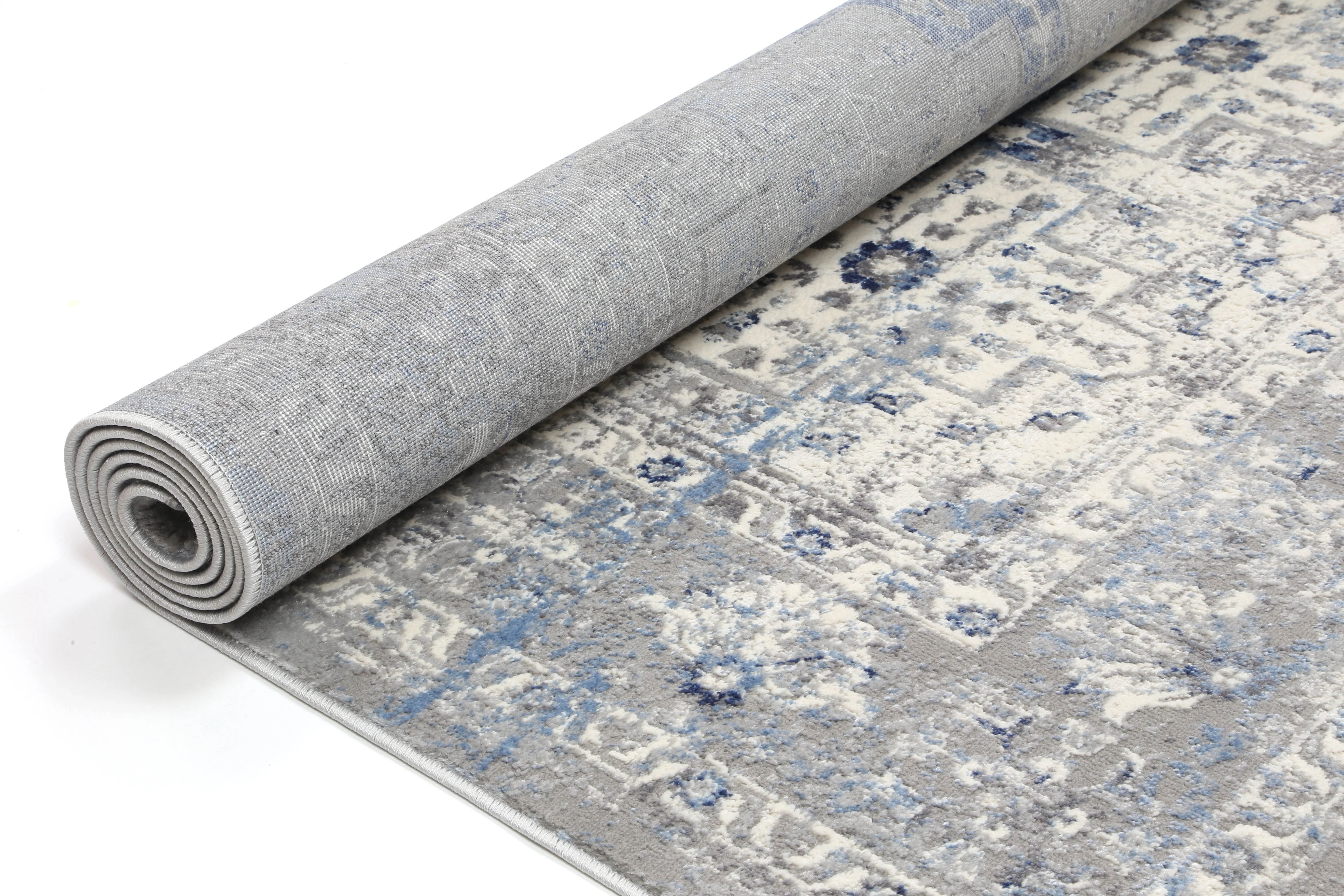 Amelia Navy Blue Oriental Rug - Image 4