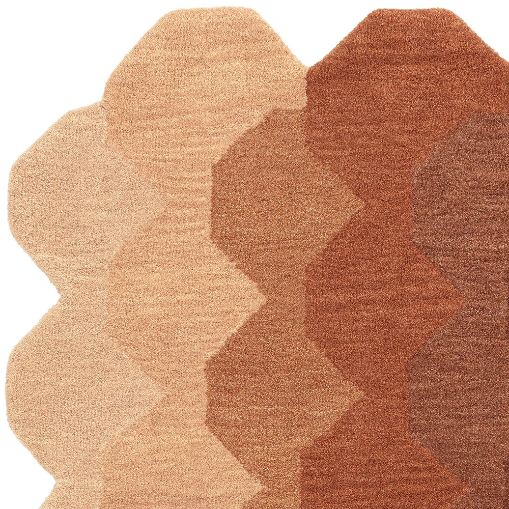 Asiatic Hive Rust Rug - Image 5