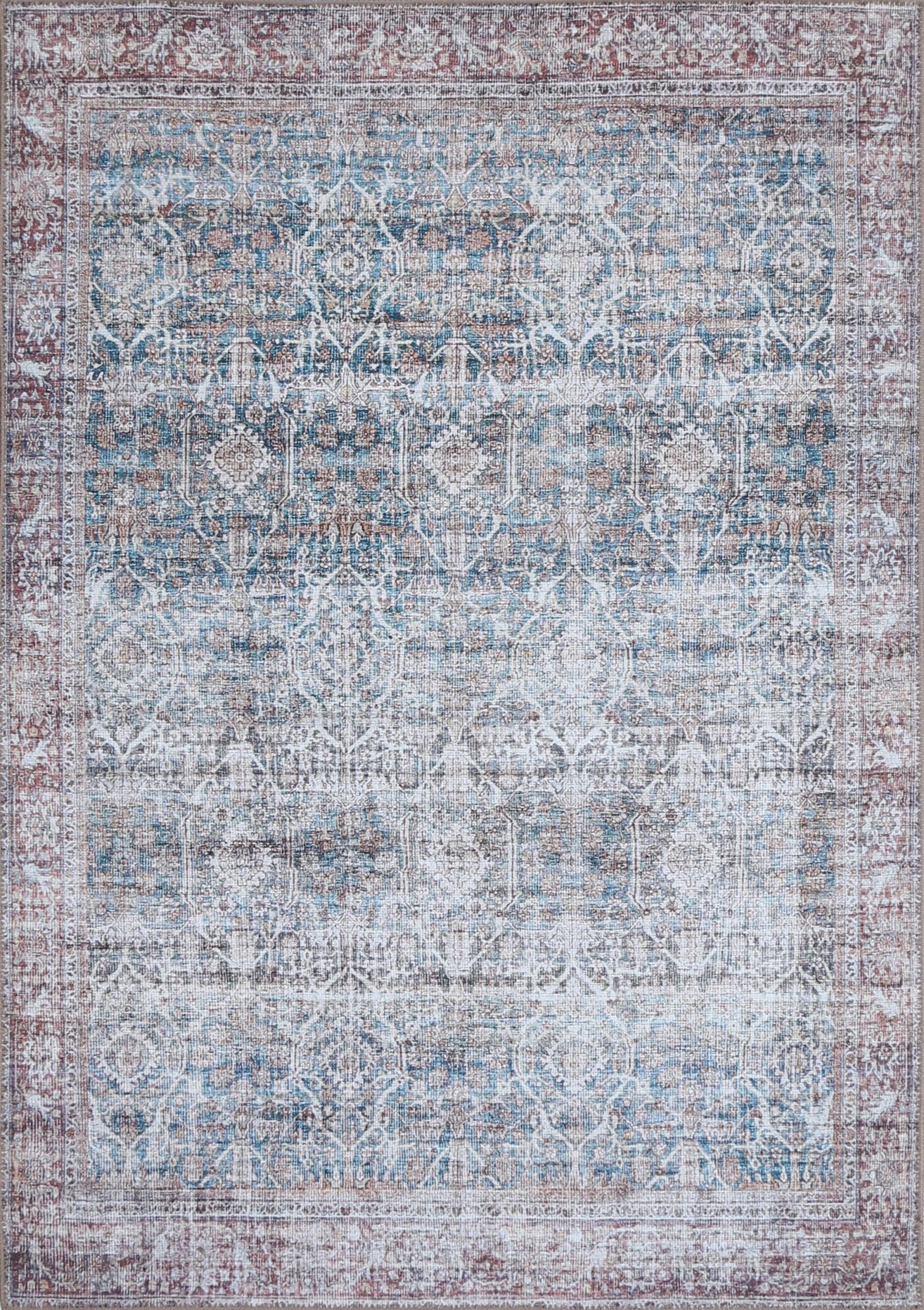 Babylon Nineveh Multi Washable Rug - Image 3