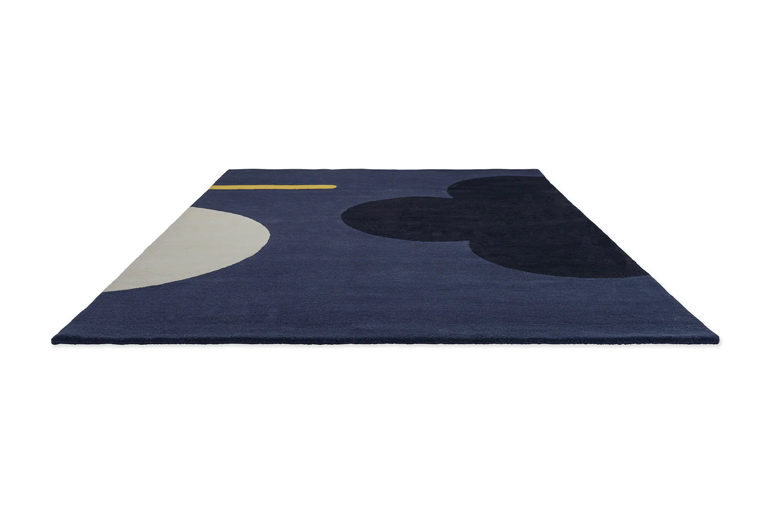 Orla Kiely Geo Flower Denim 060608 Rug - Image 5