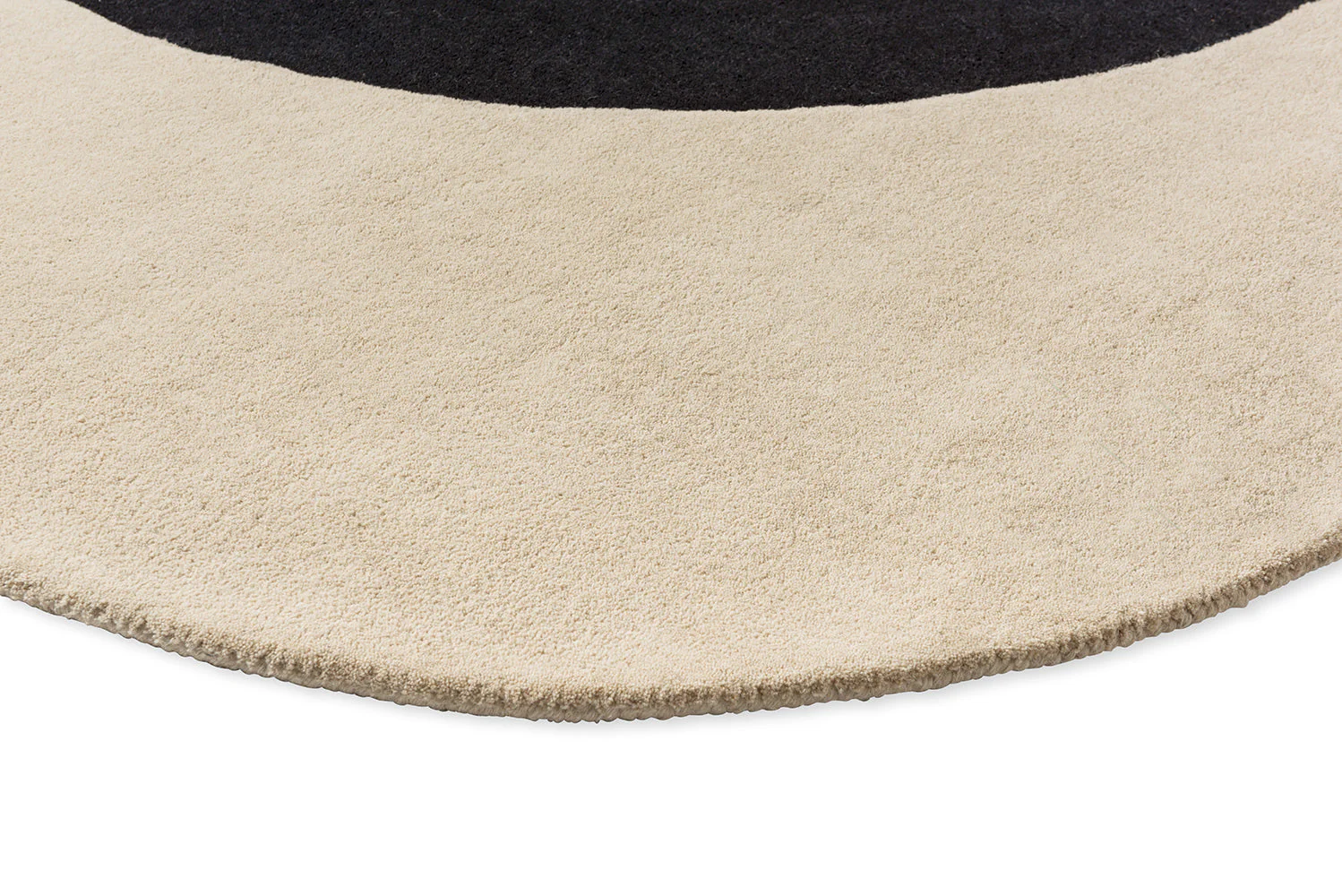 Orla Kiely Flower Spot Ecru/Black 158409 Rug - Image 4