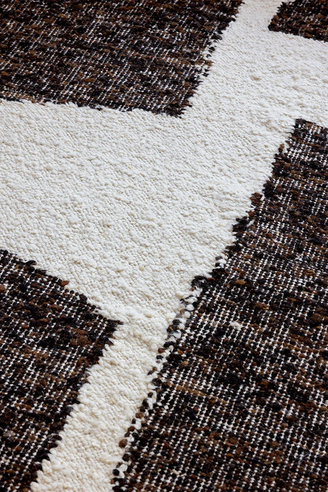 Brink & Campman Craft Fundament Chocolate/cream 149305 Rug - Image 5