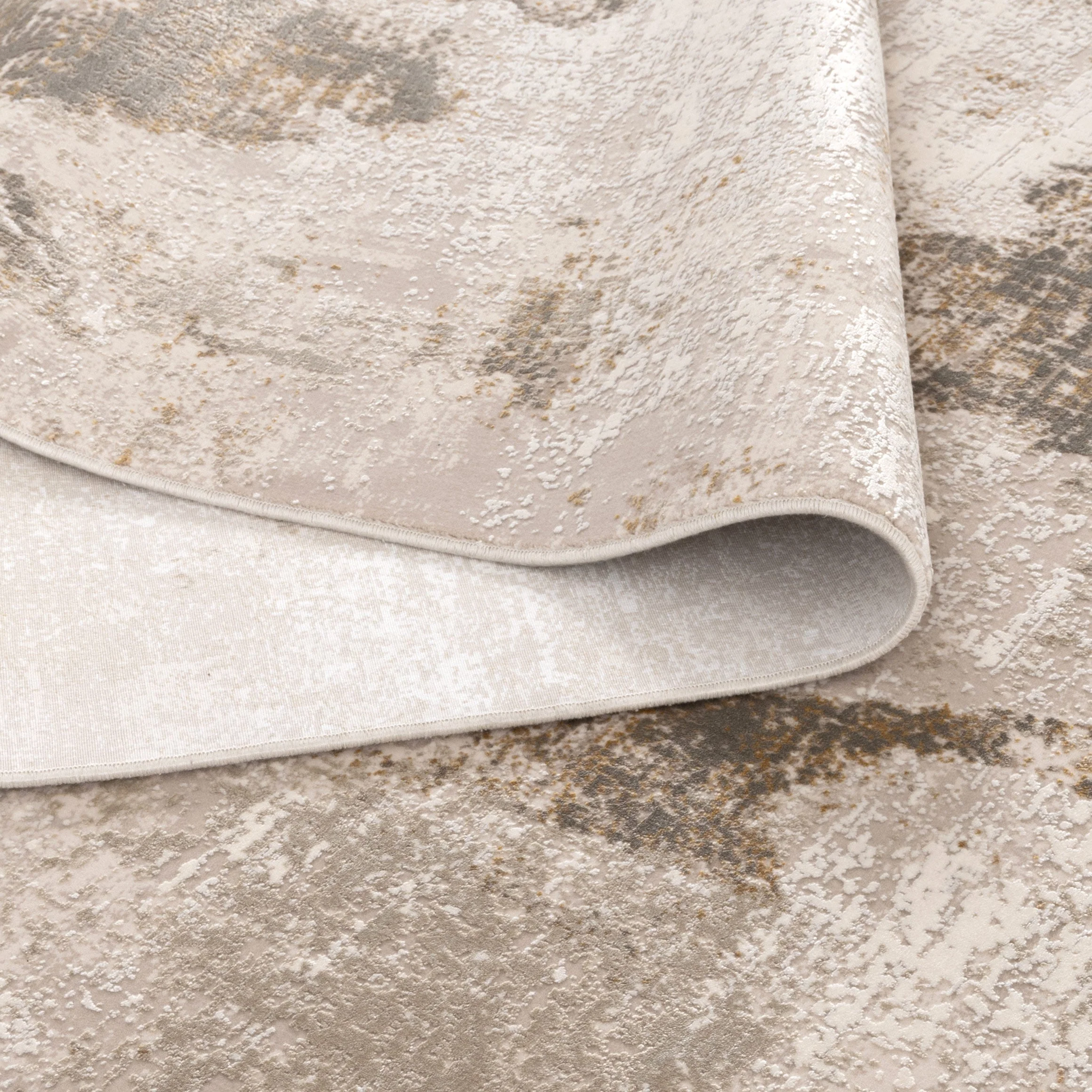 Chateau Abstract Beige Rug - Image 4