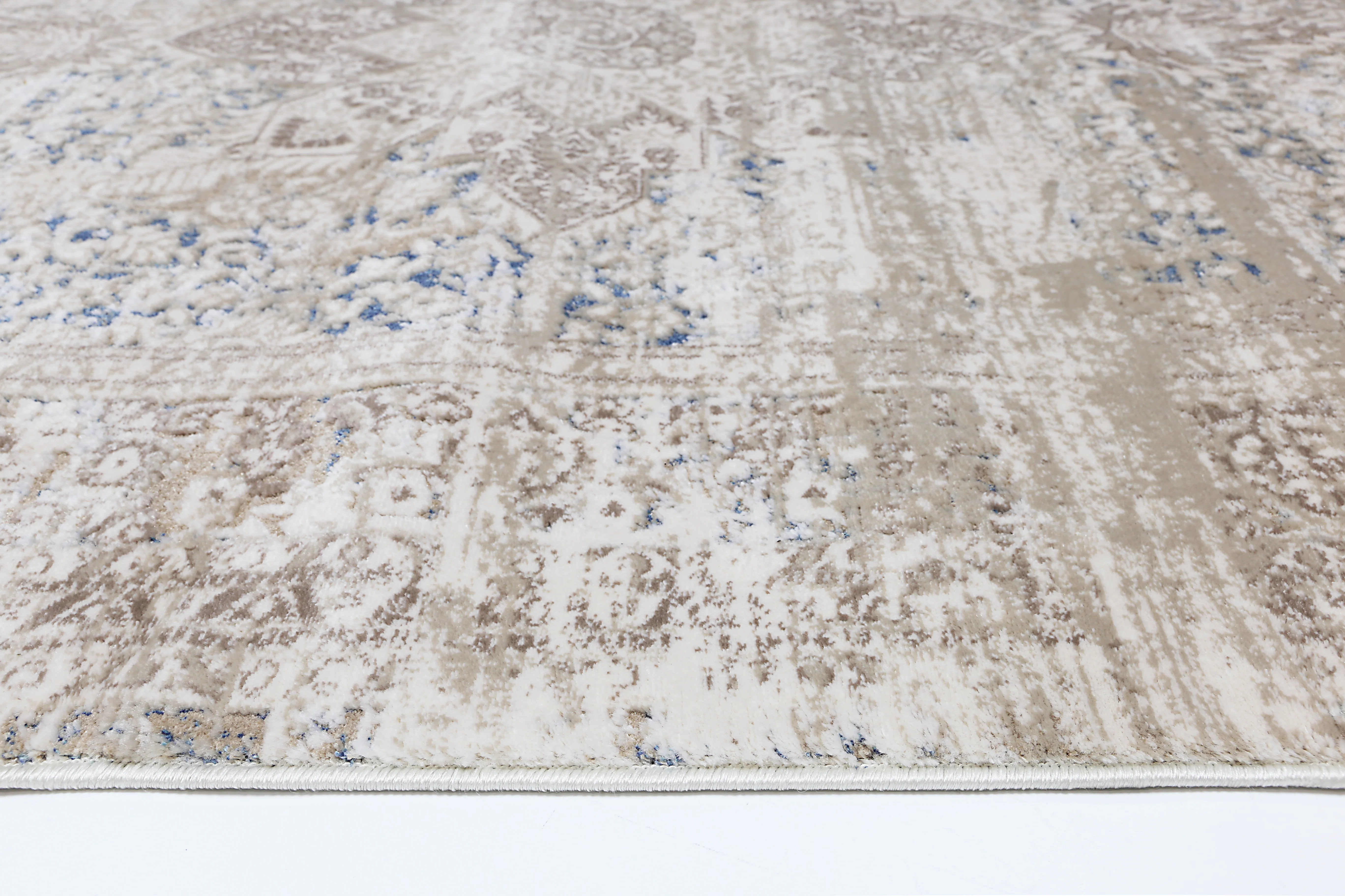 Cordelia Rohozec Bohemian Beige & Blue Rug - Image 3