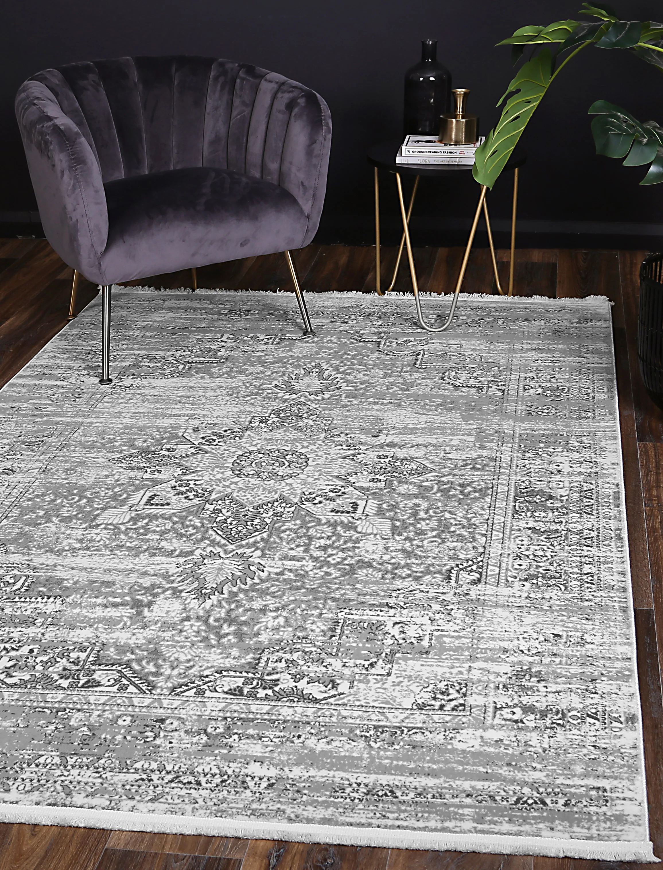 Cordelia Rohozec Bohemian Grey Rug - Image 2
