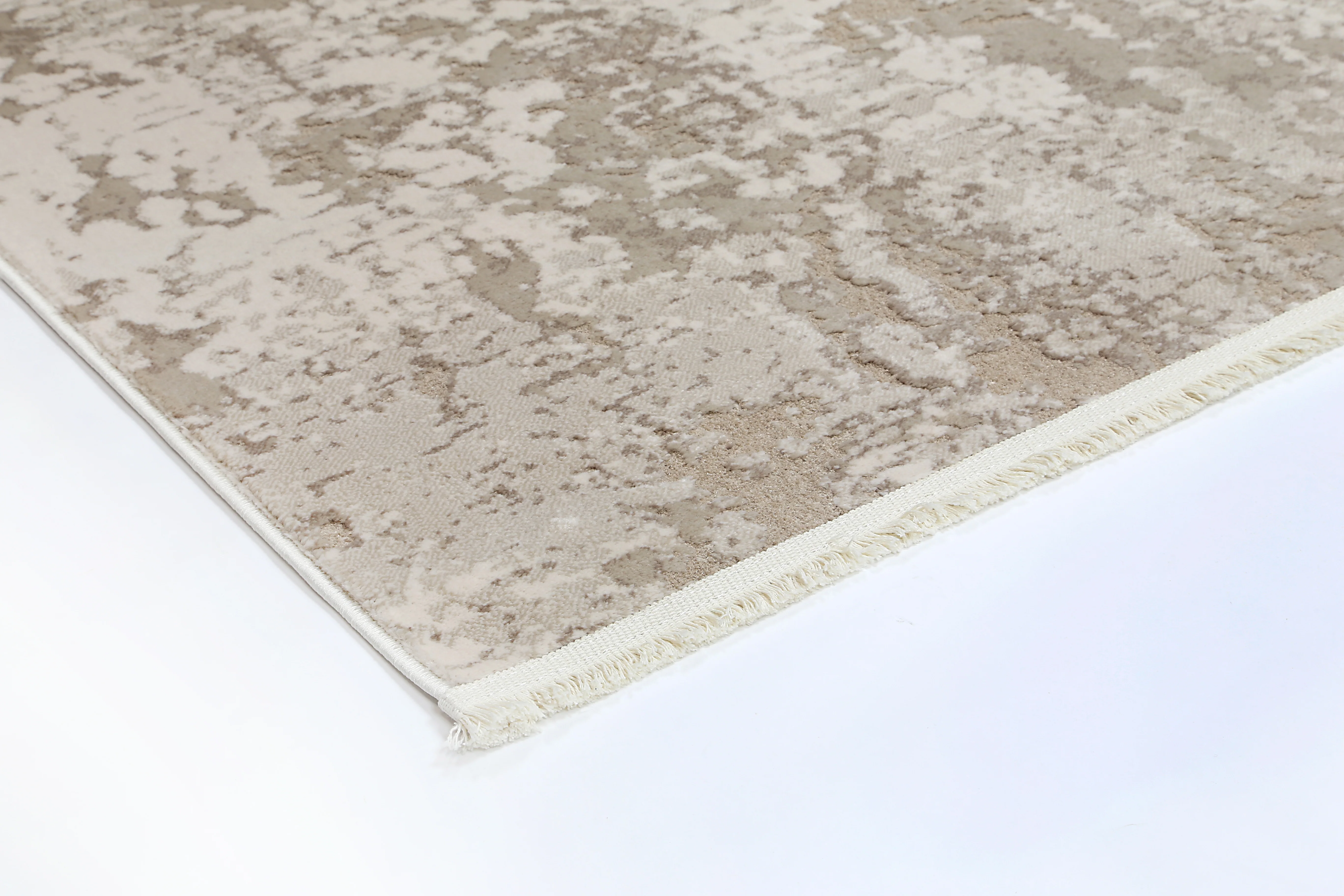 Cordelia Vidlak Abstract Beige Rug - Image 4