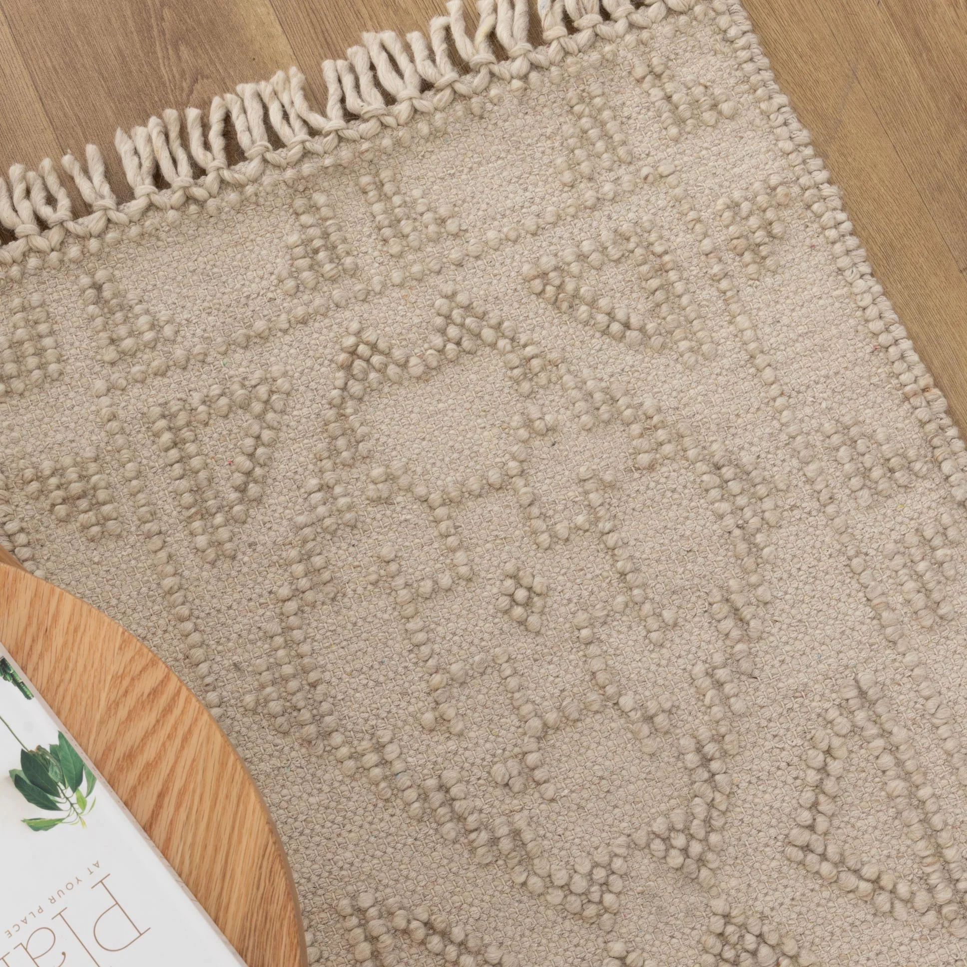 Diego Ornamental Brown Wool Rug - Image 6