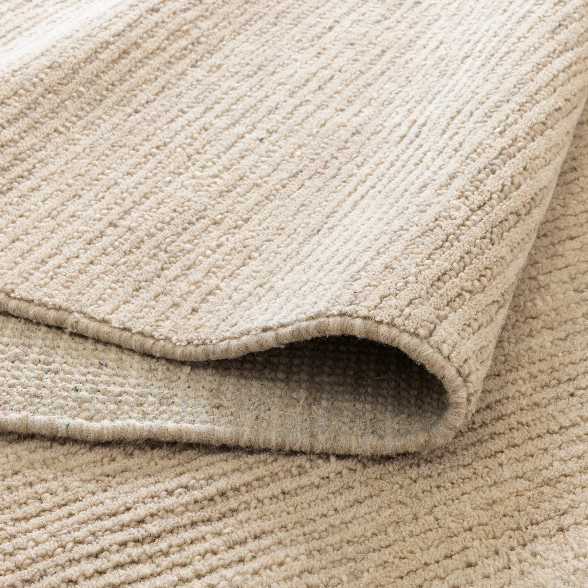 Eco Breeze Wool In Beige Rug - Image 5