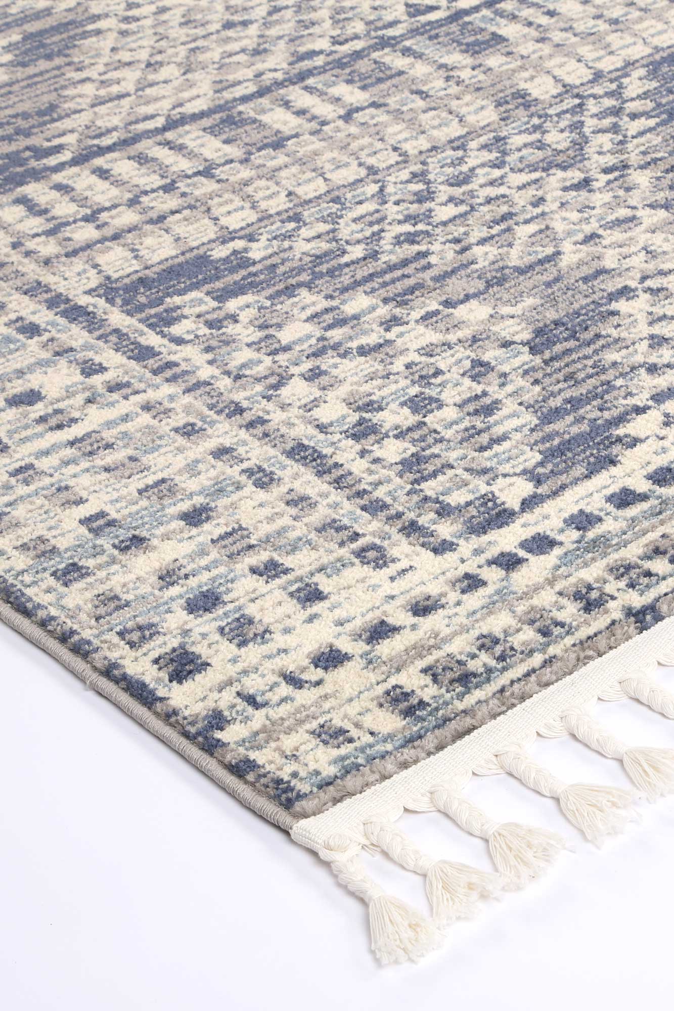 Kenza Napa Geometric Grey Rug - Image 4