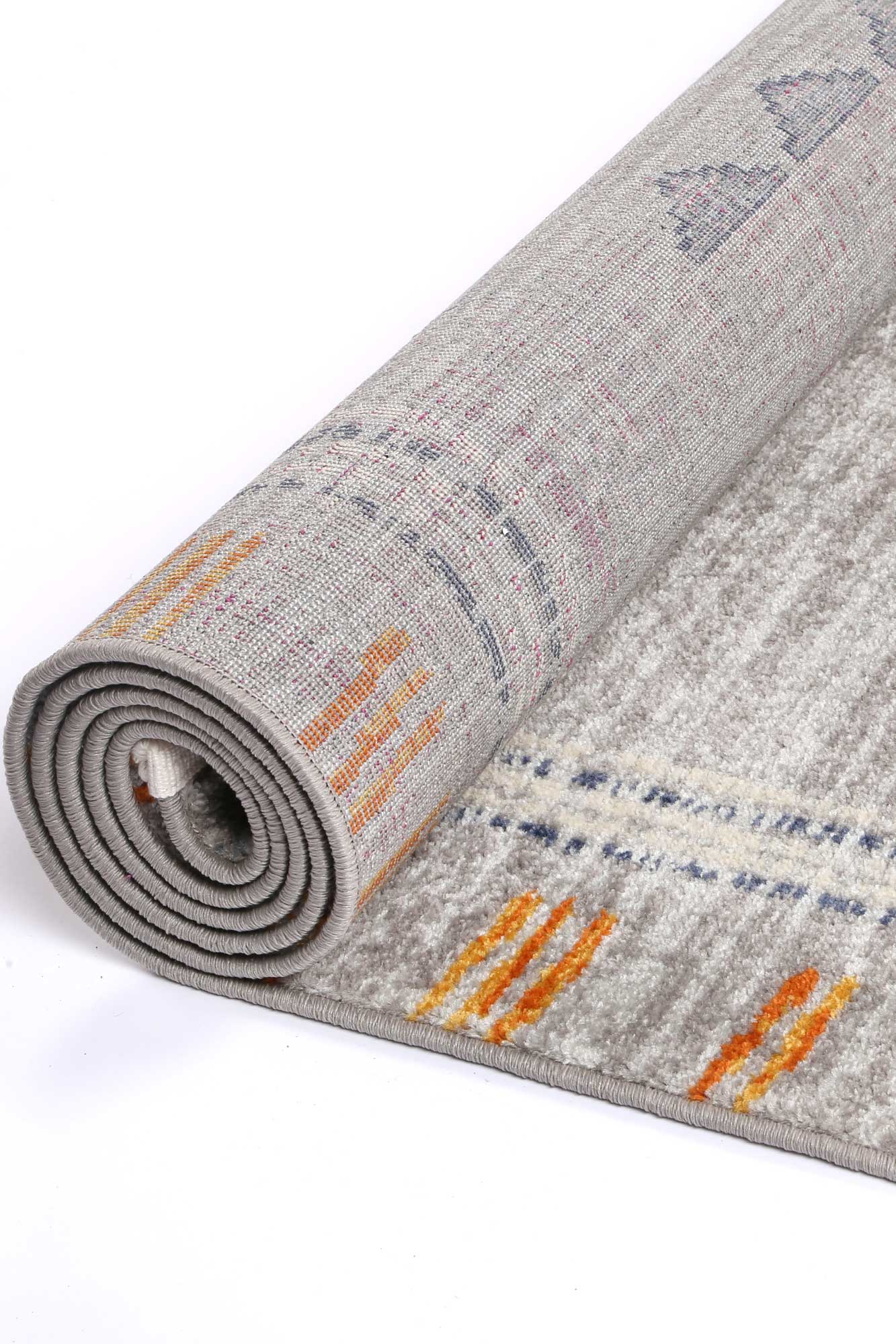 Kenza Cortez Contemporary Grey Rug - Image 5