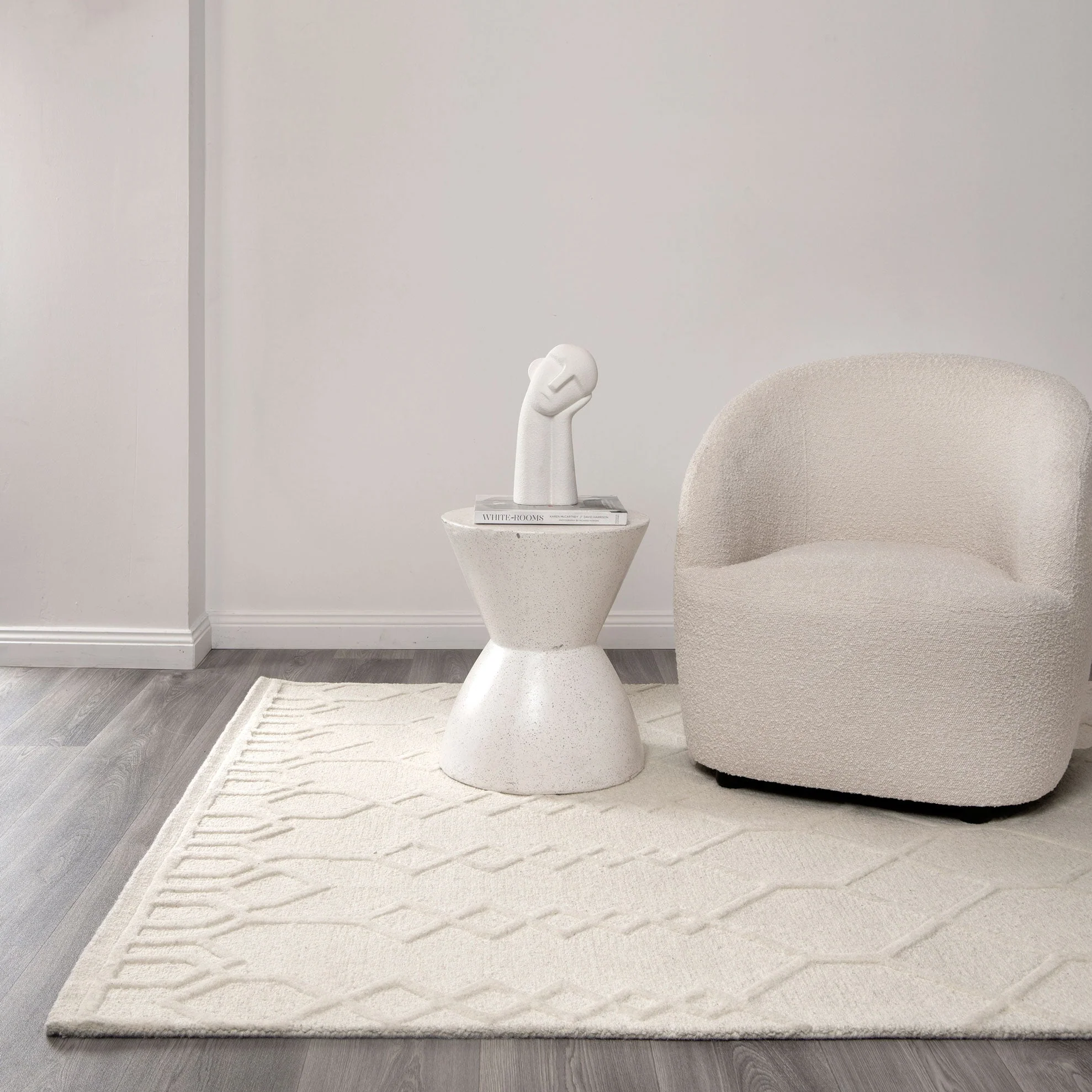 Les Nomades Senso in Cream Wool Rug - Image 5