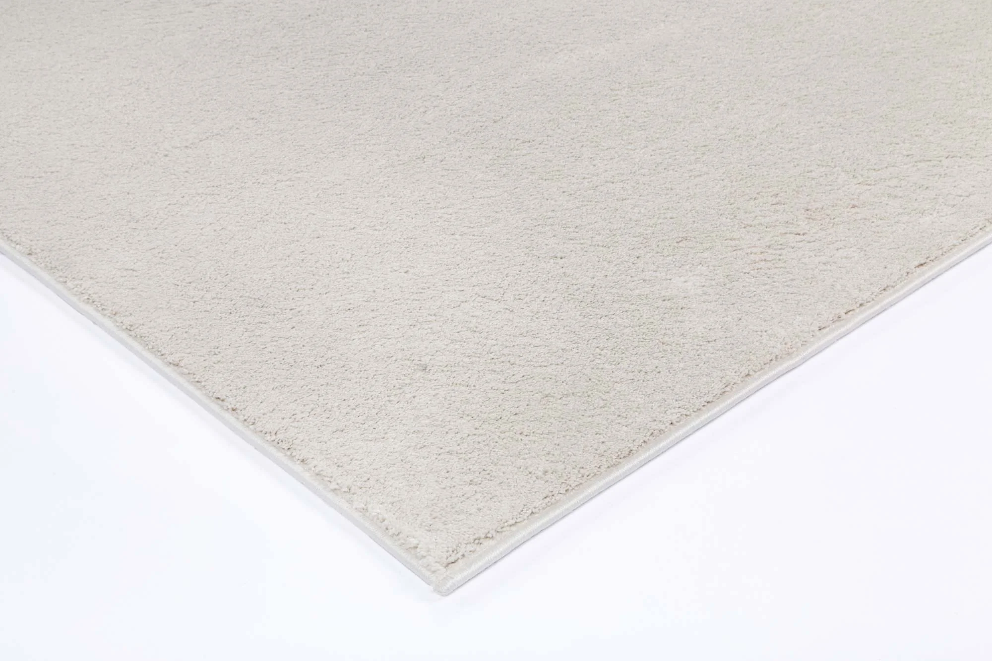 Lissa Contemporary Cream Plush Rug - Image 3
