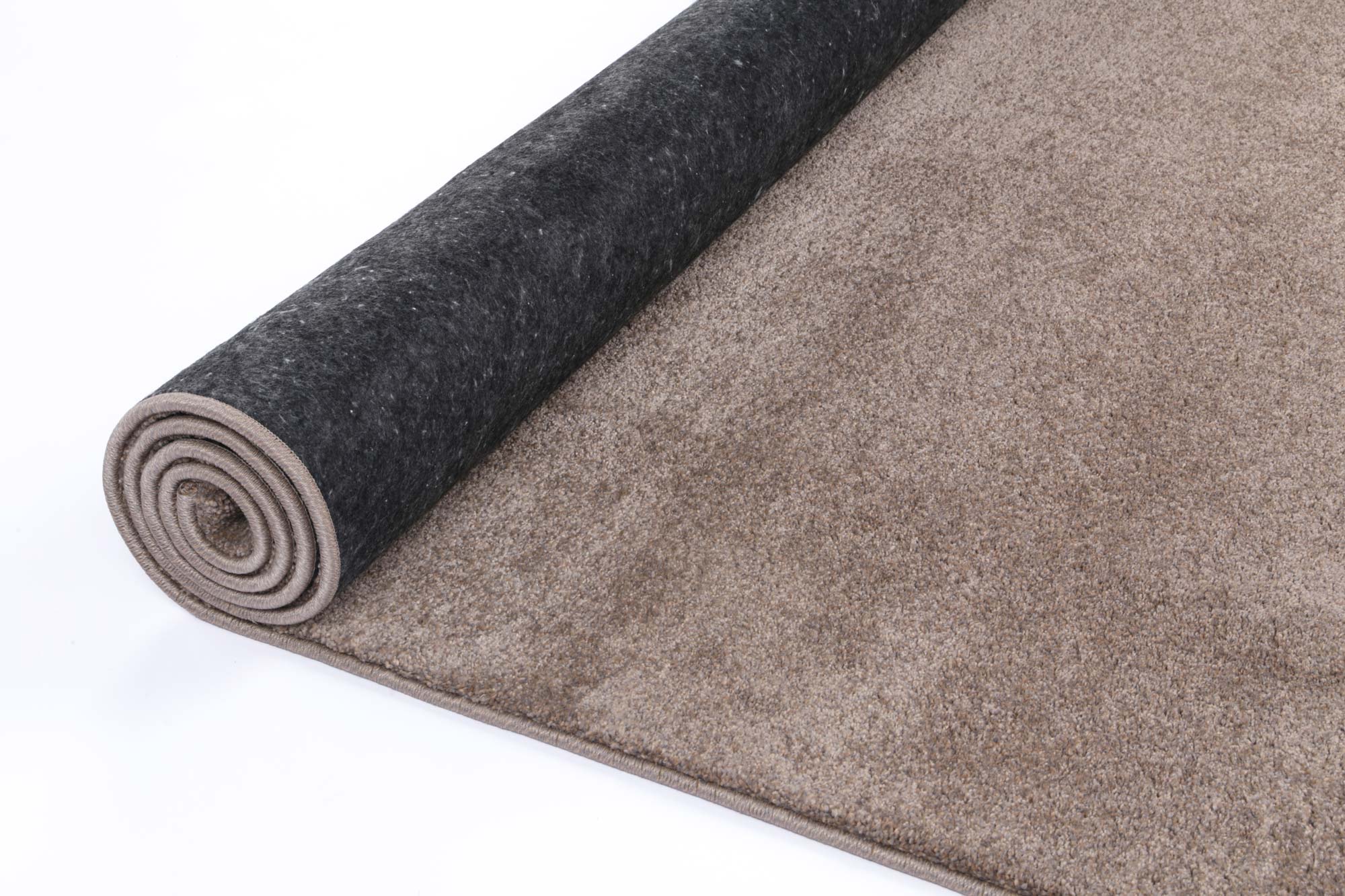 Lissa Contemporary Latte Plush Rug - Image 4