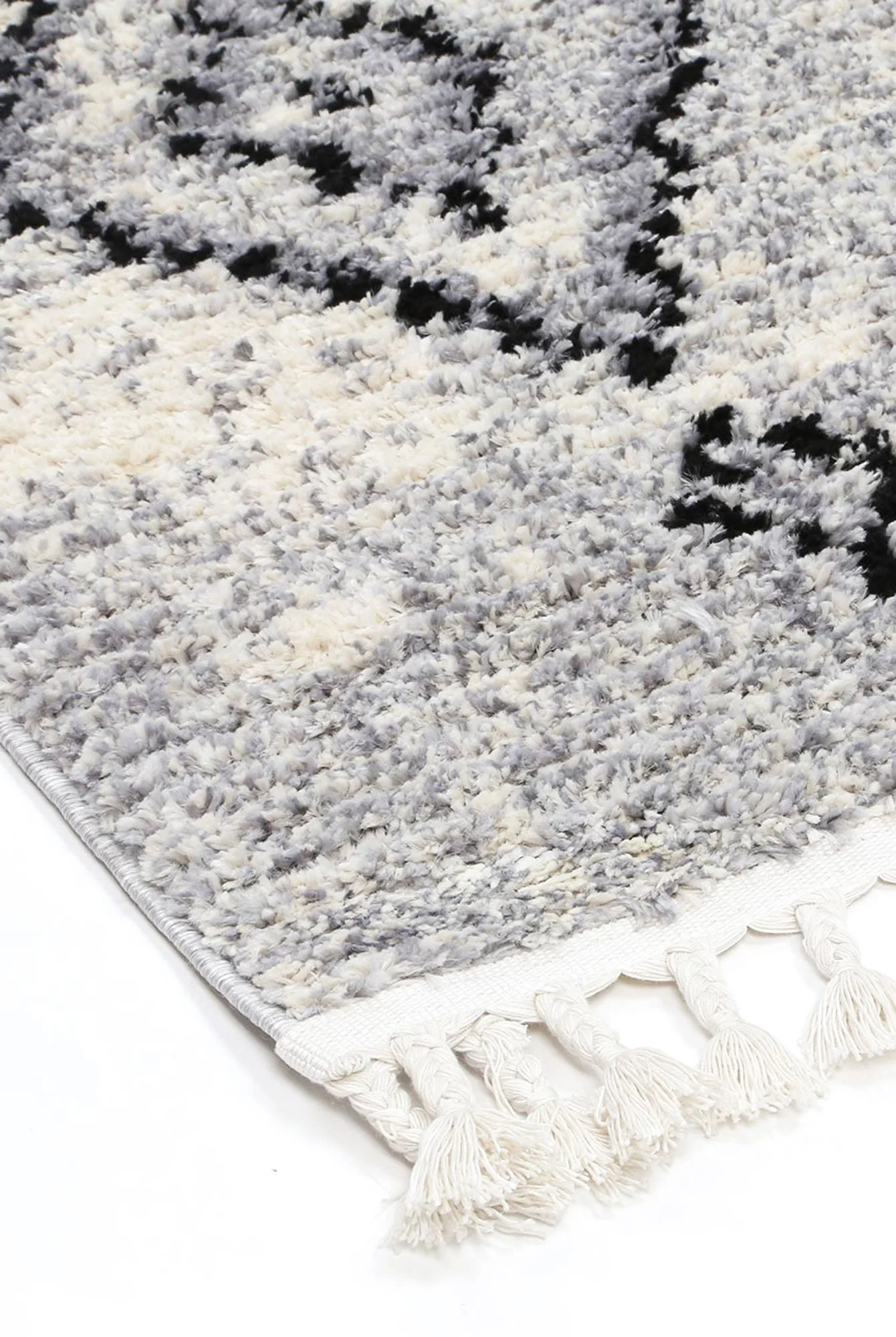 Micha Bohemian Contemporary Grey Rug - Image 4