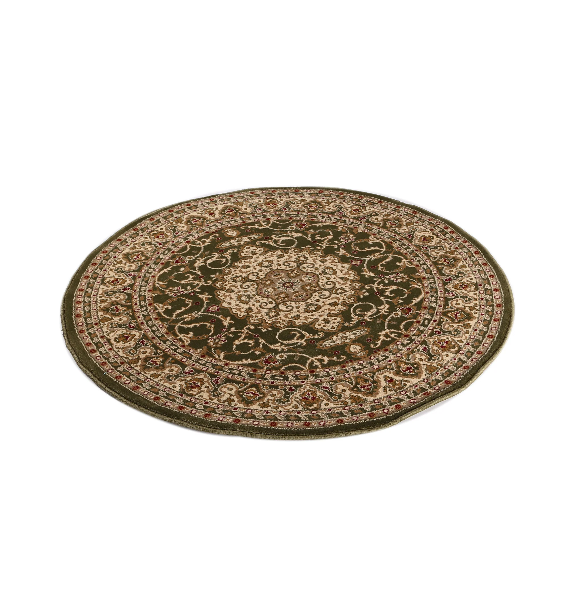 Ornate Lottie Traditional Green Rug - Image 6