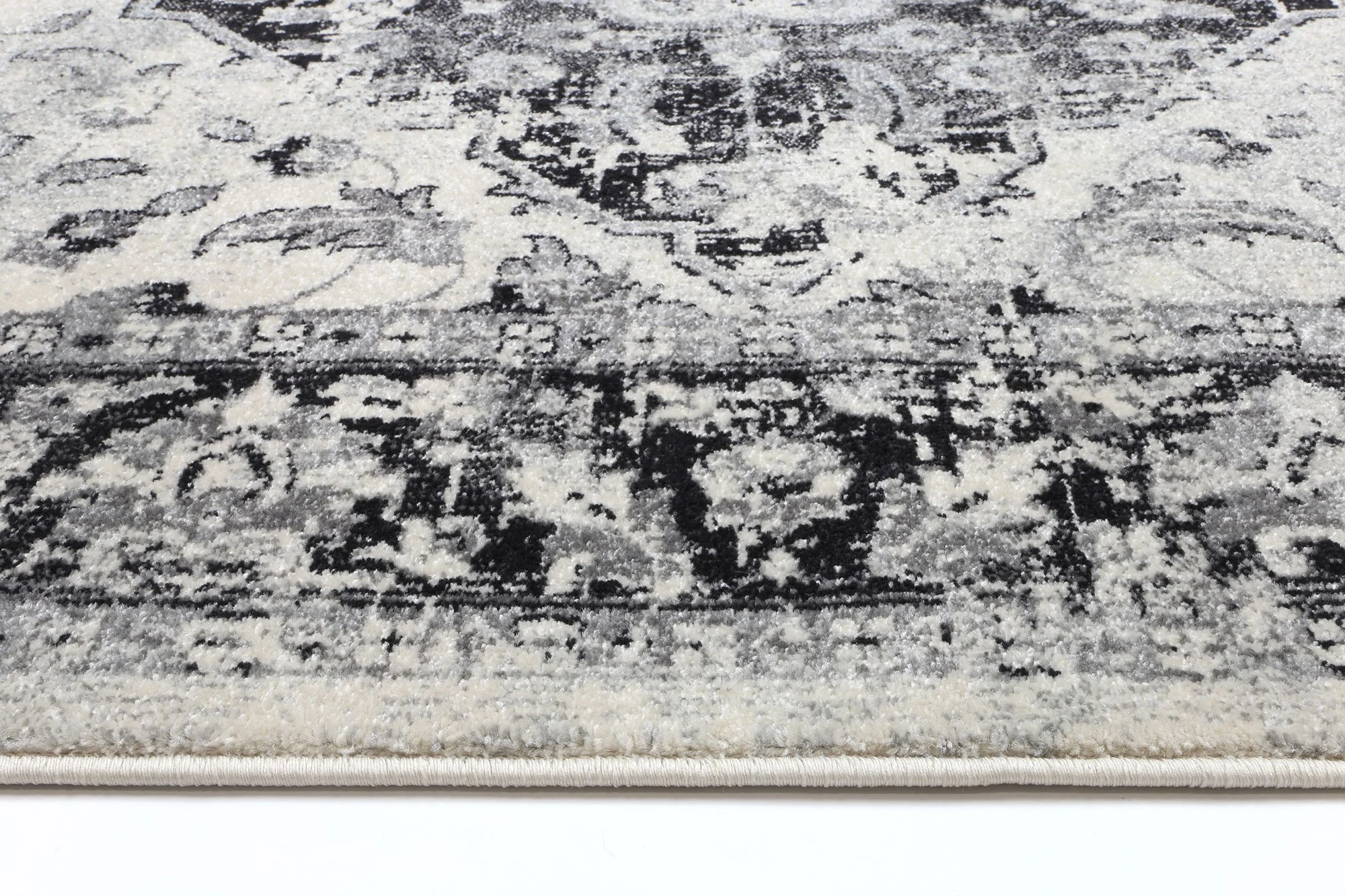 Provance Champagne Bohemian Grey Rug - Image 4