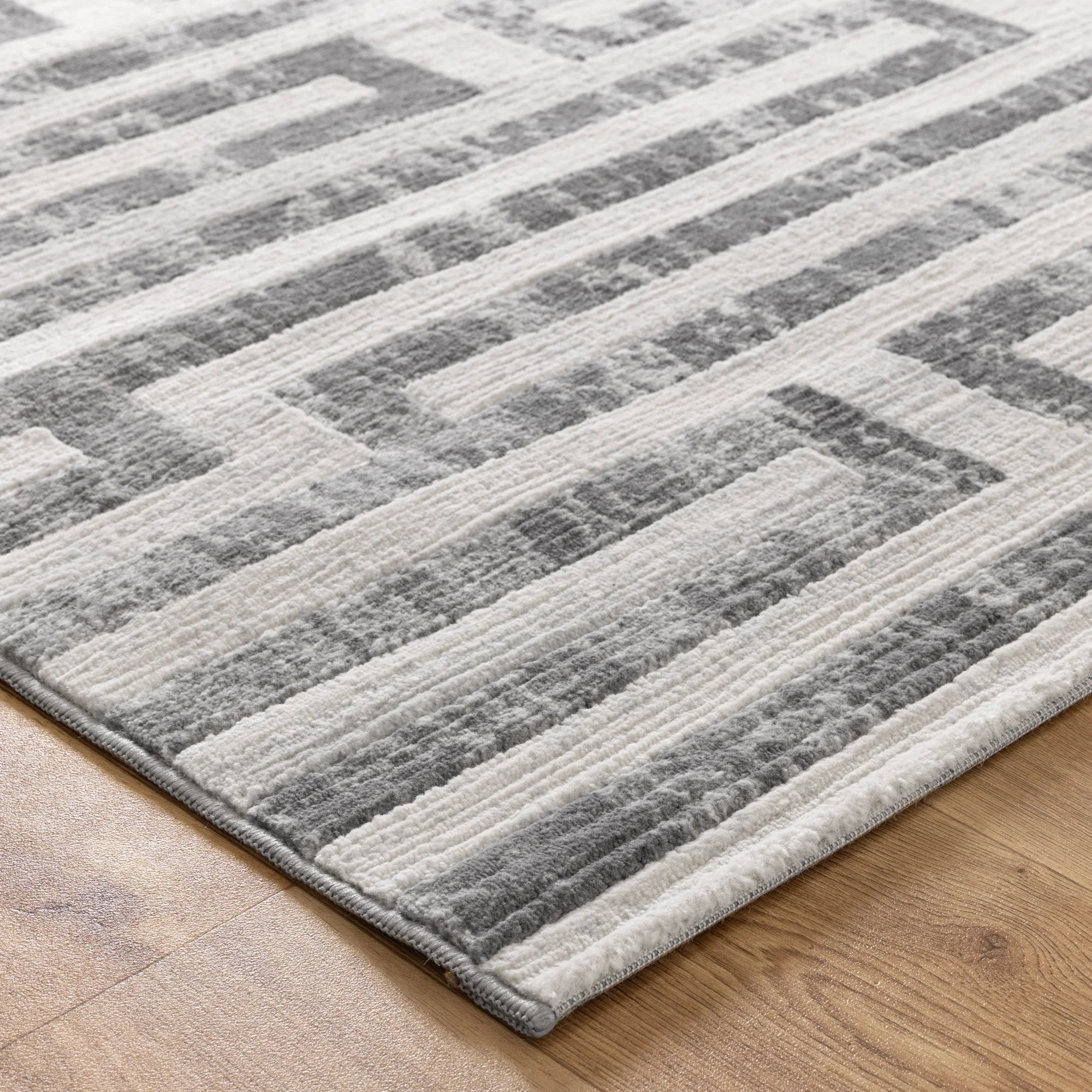 Ruby Maze in Grey Rug - Image 4