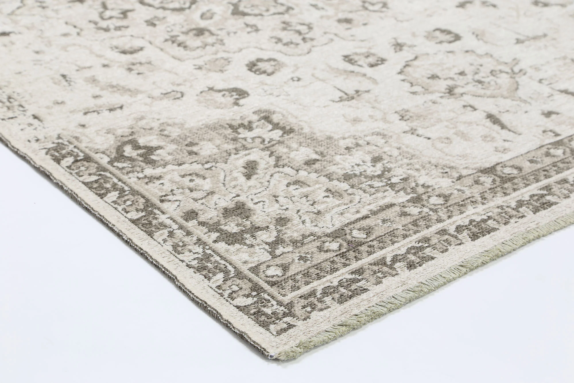 Rustic Alberobello Transitional Reversible Beige Rug - Image 7