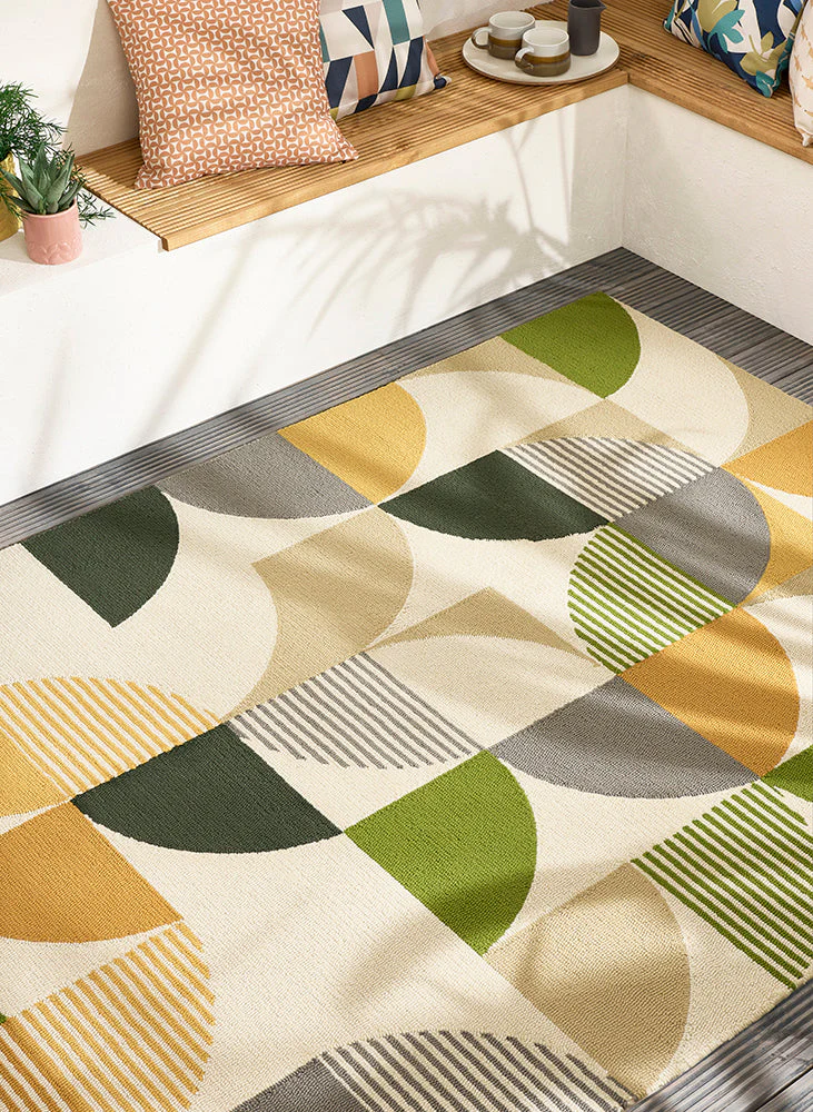 Scion Ottil Citrus Outdoor Rug 424607 - Image 4