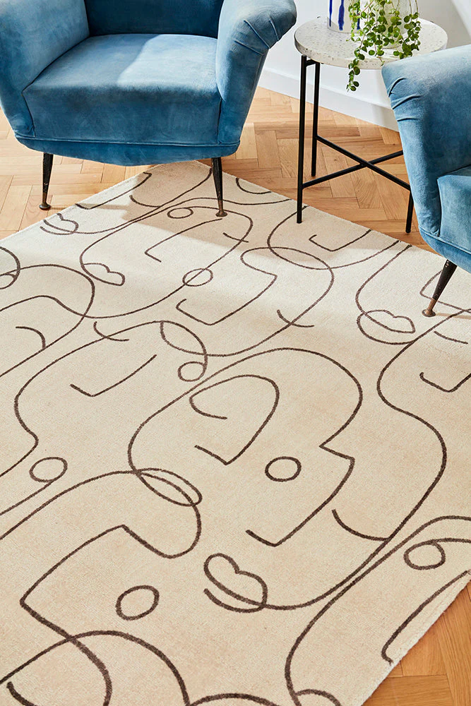 Scion Epsilon Charcoal Rug - 023801 - Image 3