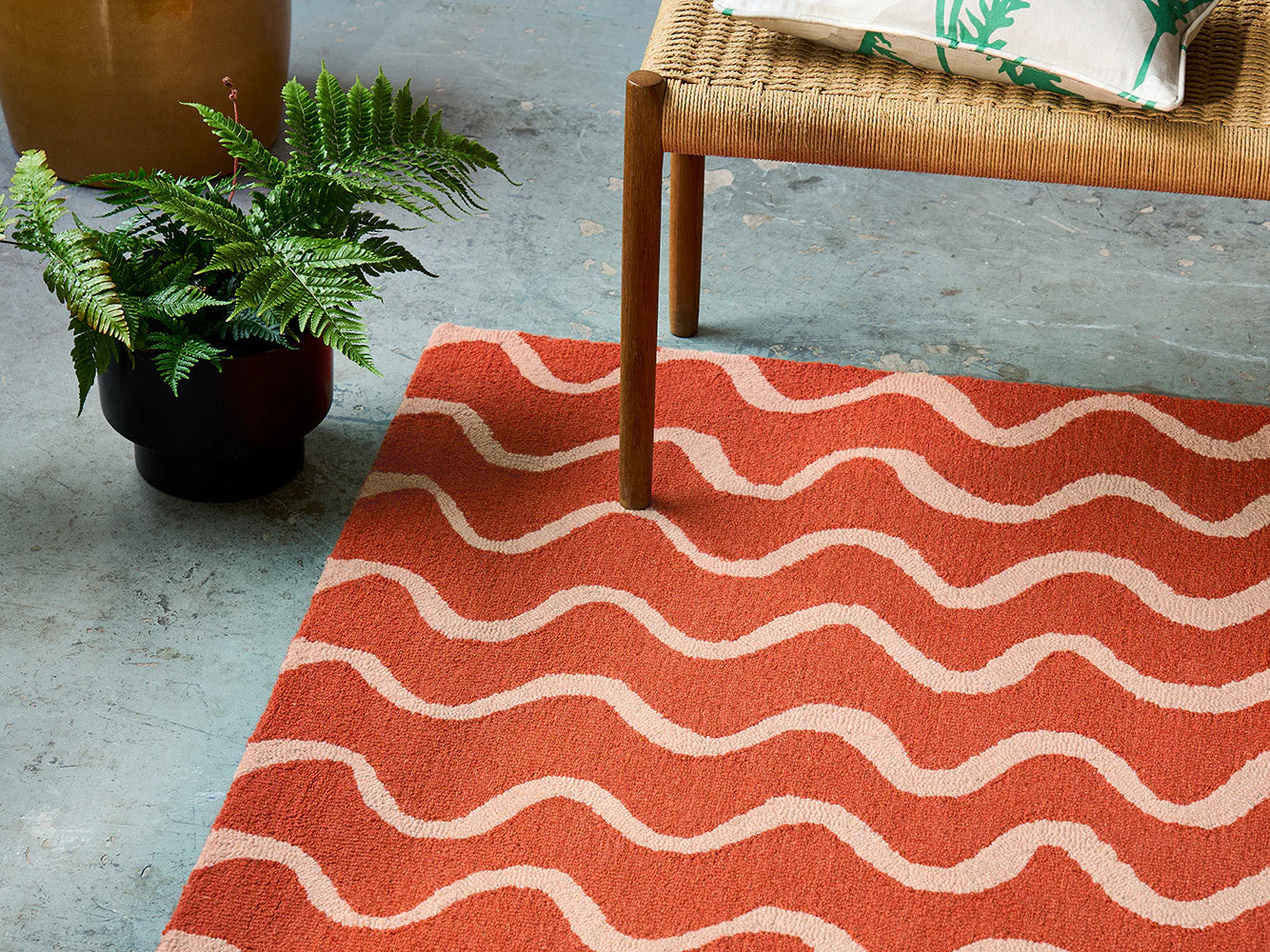 Scion Ribbon - Coral 124300 Rug - Image 5
