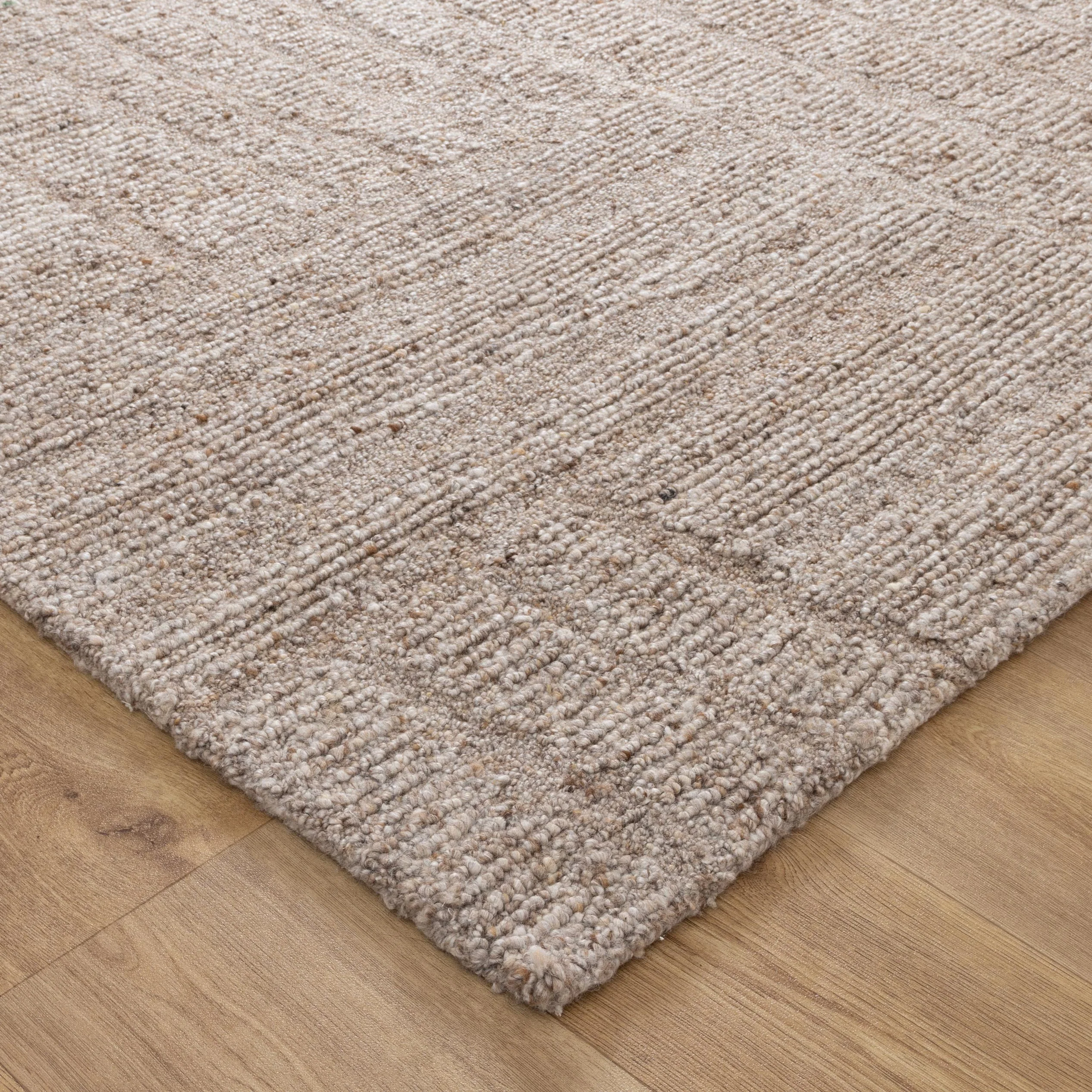 Seren Cocoa Modern Wool Rug - Image 2