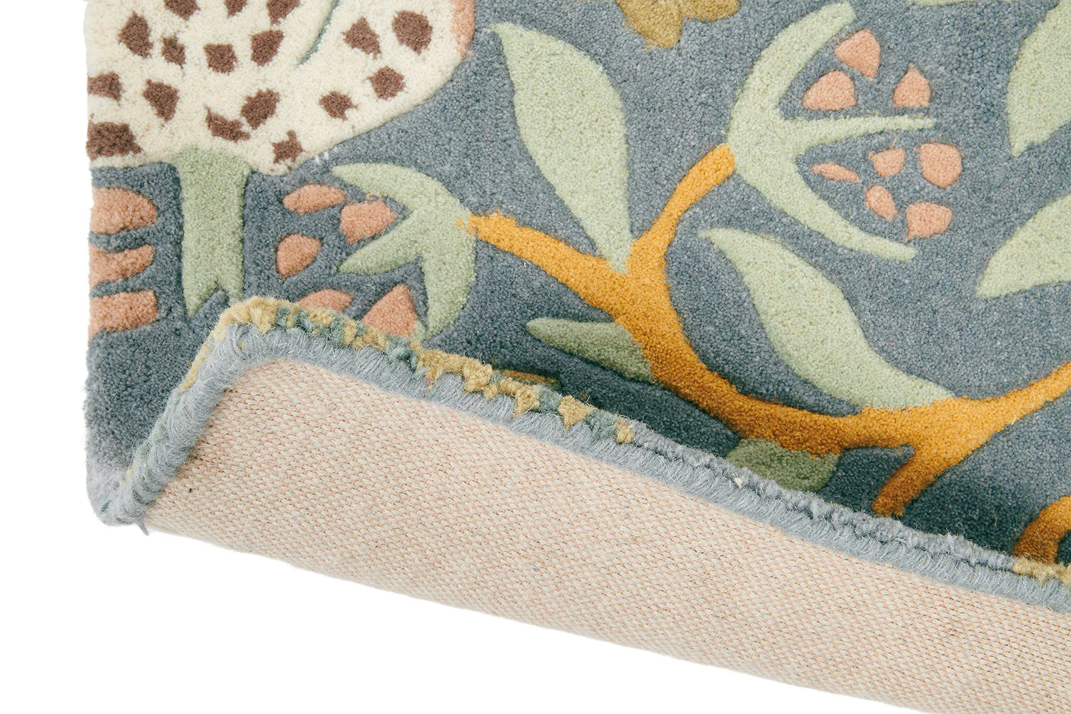 Strawberry Thief Slate Rug - Image 4