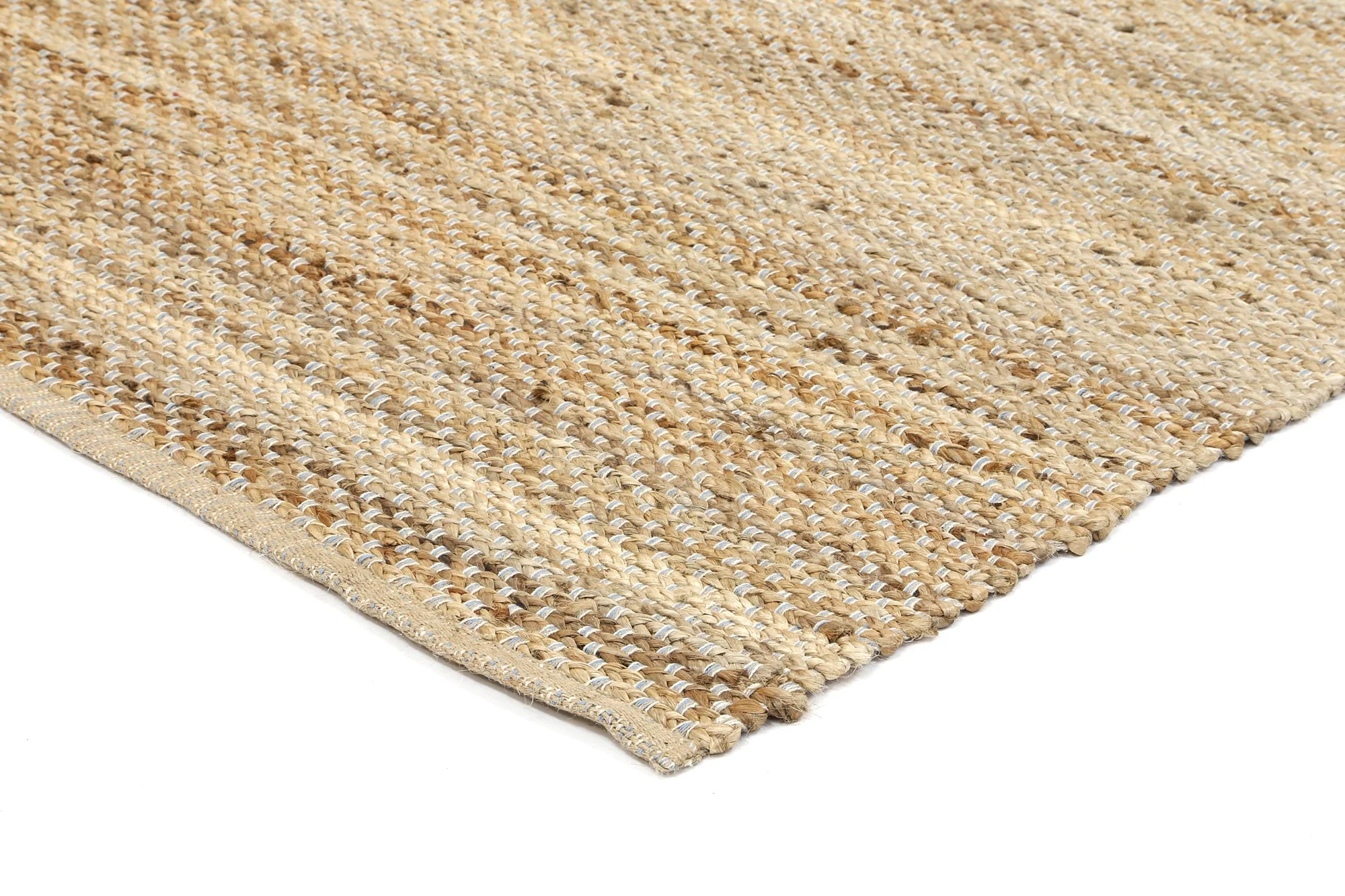 Taj Blue Natural Jute Rug - Image 5