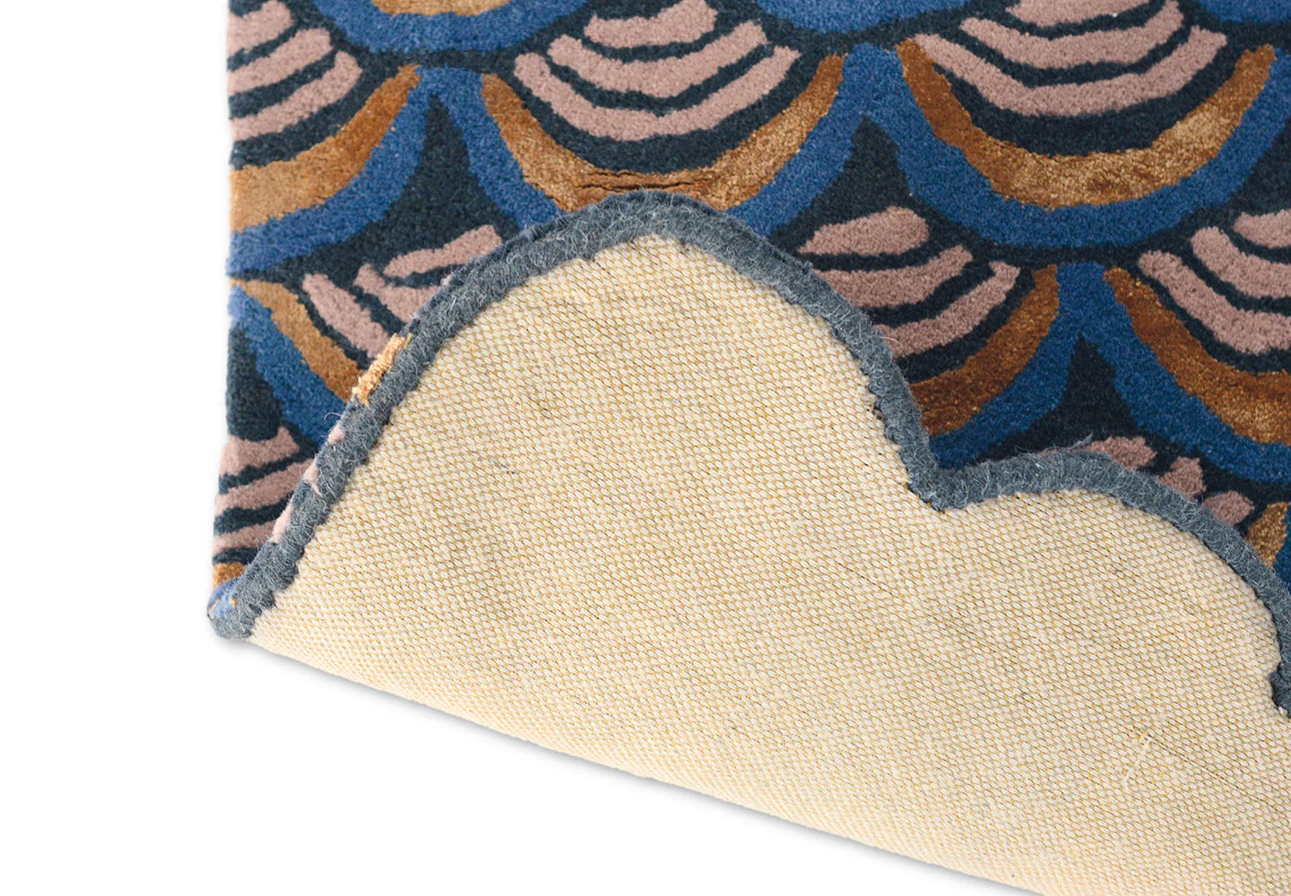 Ted Baker Masquerade Blue 160008 Rug - Image 4