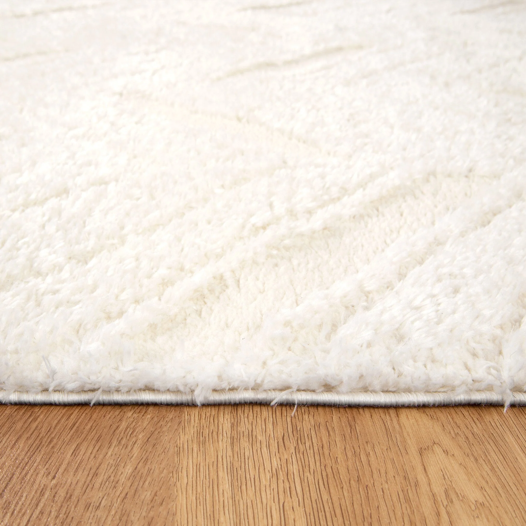 Tender Chevron Shag in Cream Rug - Image 4