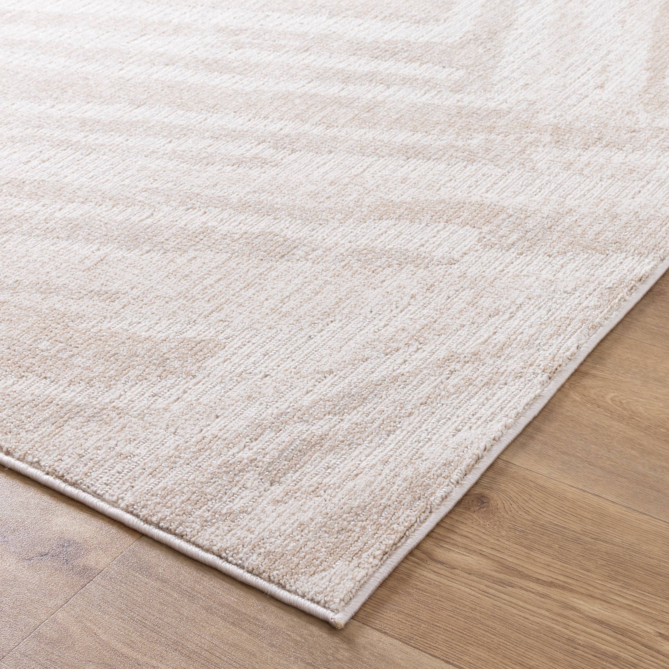 Toscana Geo Lines Beige Cream Rug - Image 2