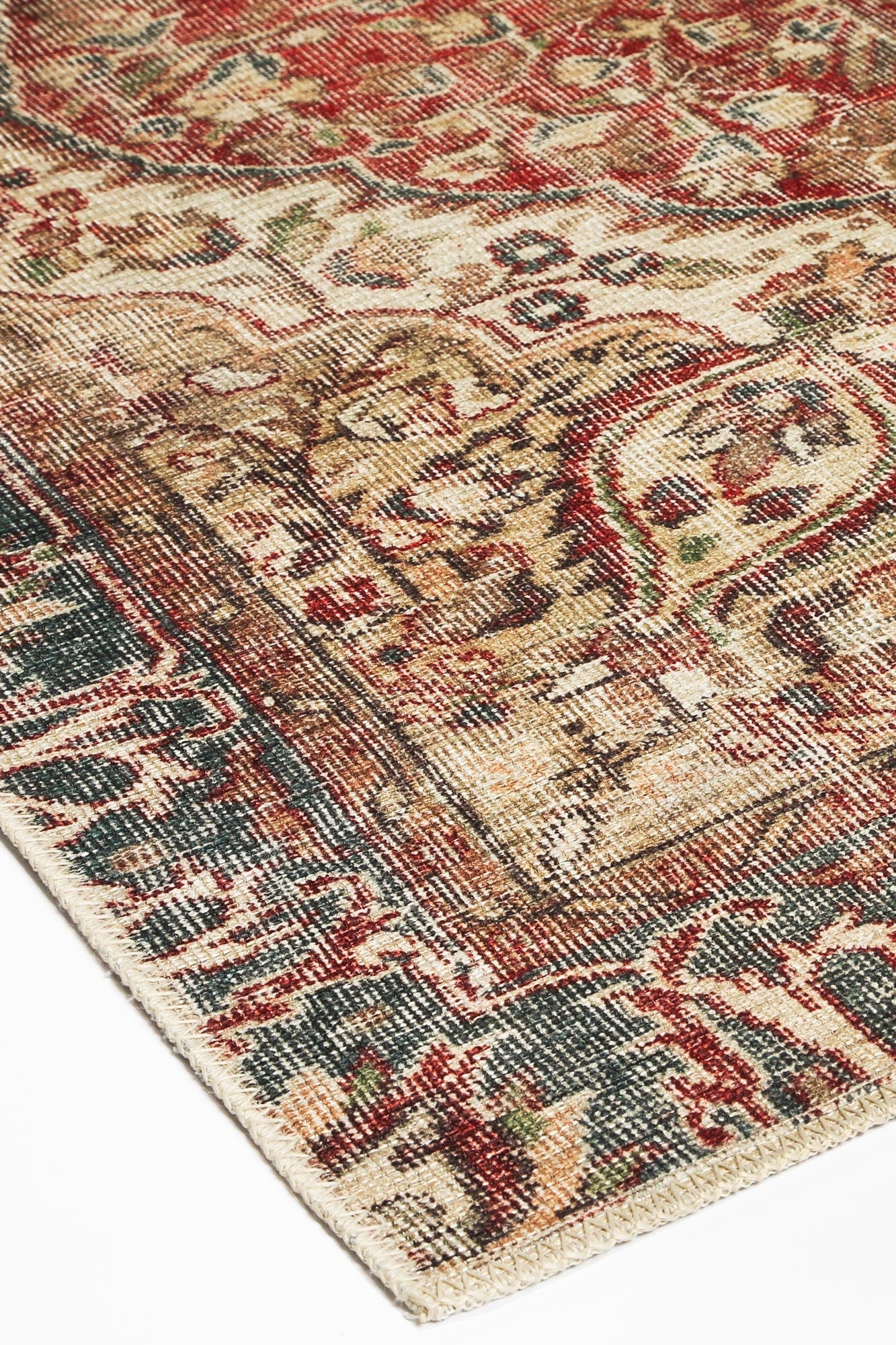 Treasure Matisse Red Washable Rug - VITAL 2869-00 - Image 4