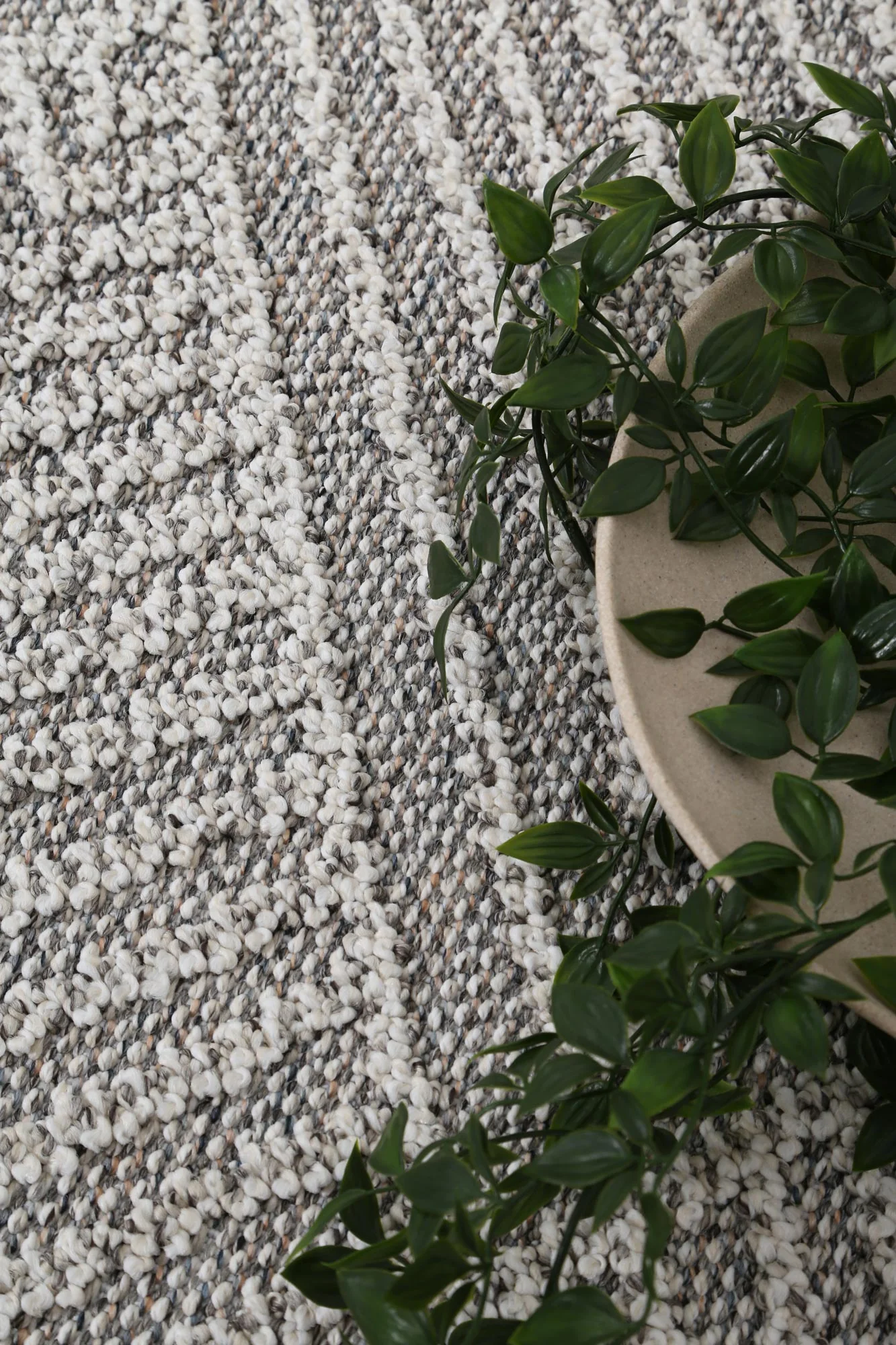 Vanuatu Kini Grey Geometric Flatweave Rug - Image 6