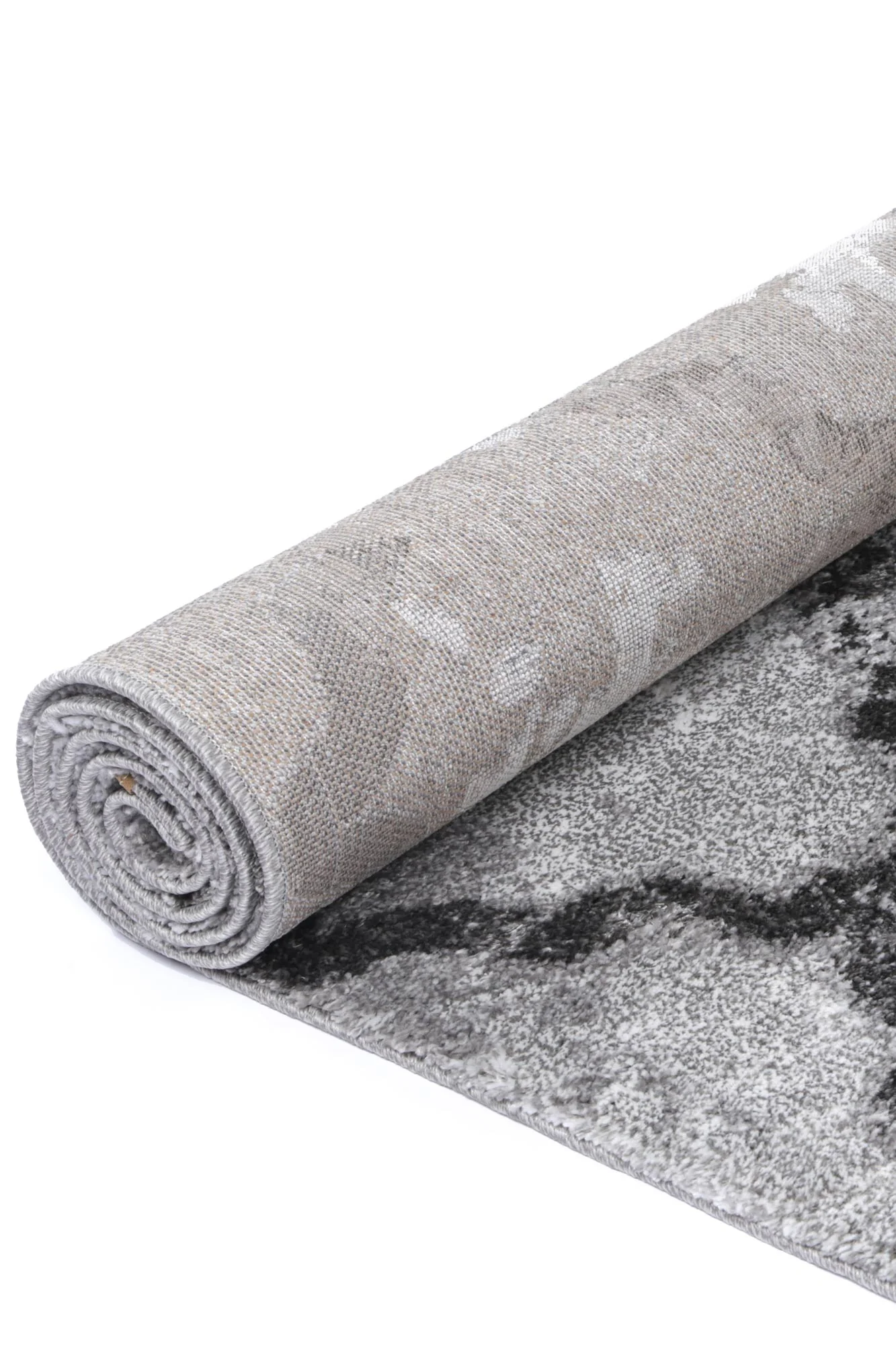 Yuzil Cicero Lattice Grey Rug - Image 5